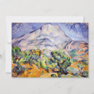 Convite Paul Cezanne - Mont Sainte-Victoire, Estrada Tholo