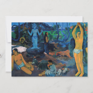 Convite Paul Gauguin - De Onde Viemos?