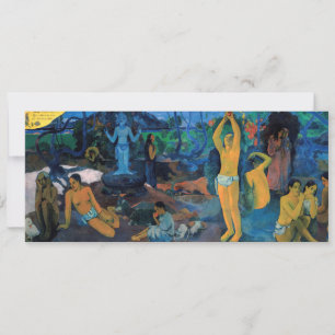 Convite Paul Gauguin - De Onde Viemos?