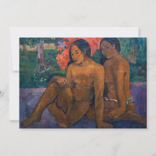 Convite Paul Gauguin - E o Ouro dos Seus Corpos