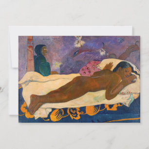 Convite Paul Gauguin - Espírito do Morto assistindo