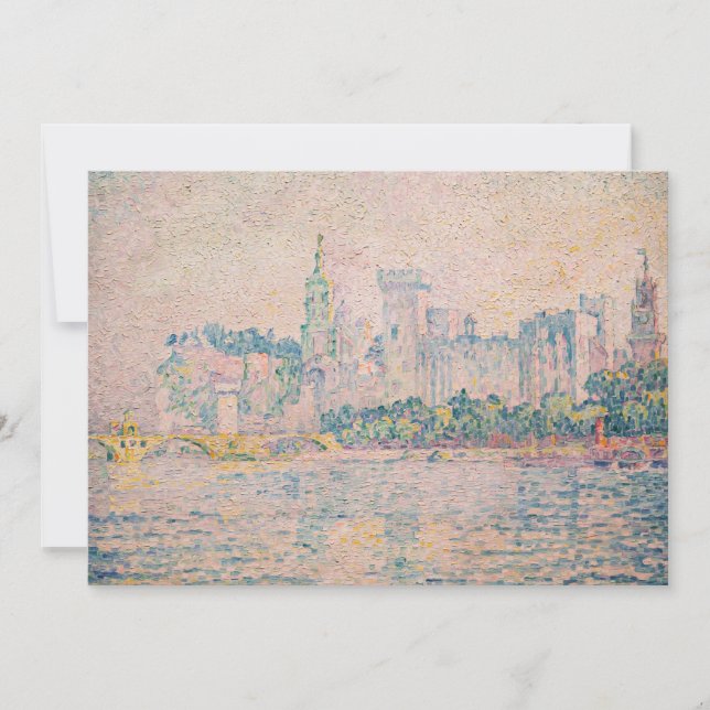 Convite Paul Signac - Avinhão, Manhã (Frente)