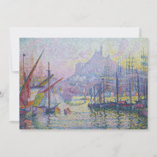Convite Paul Signac - Notre-Dame-de-la-Garde, Marselha