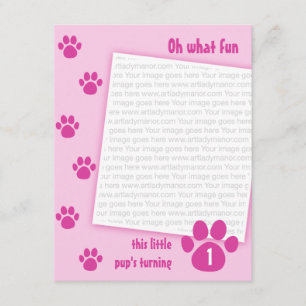 Convite PawprintBlue_0071bc