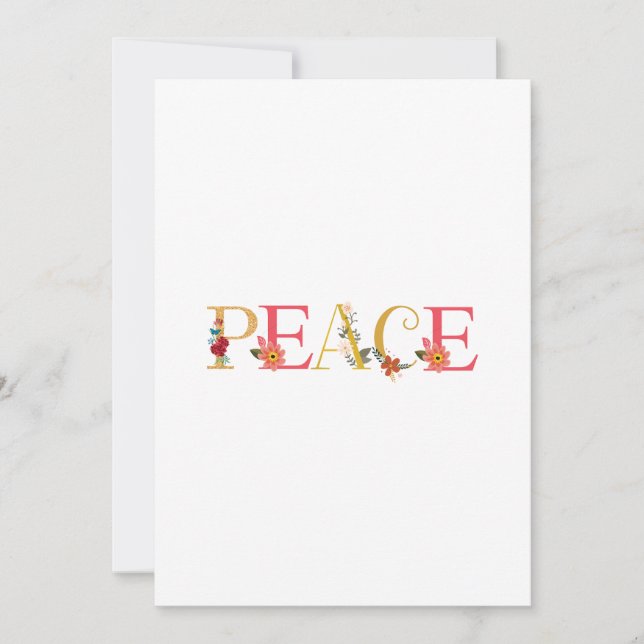 Convite Paz (Frente)