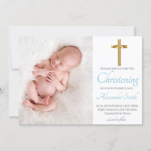 Convite Paz e Batismo Alegre