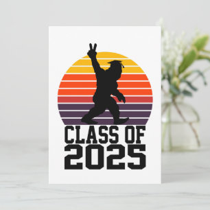 Convite Pé Grande Engraçado Turma de 2025 - Formatura 2025
