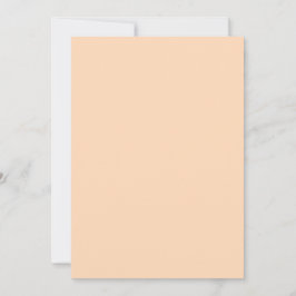 Convite Peach Color