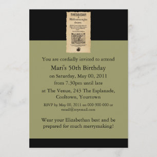 Convite Pedaço da Frente para o Sonho das Noites de Verã