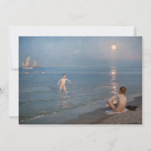 Convite Peder Severin Kroyer - Boys Bathing em Skagen