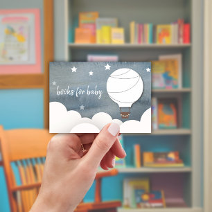 Convite Pedido de Livro Nêutico do Balão de Ar Quente Bran