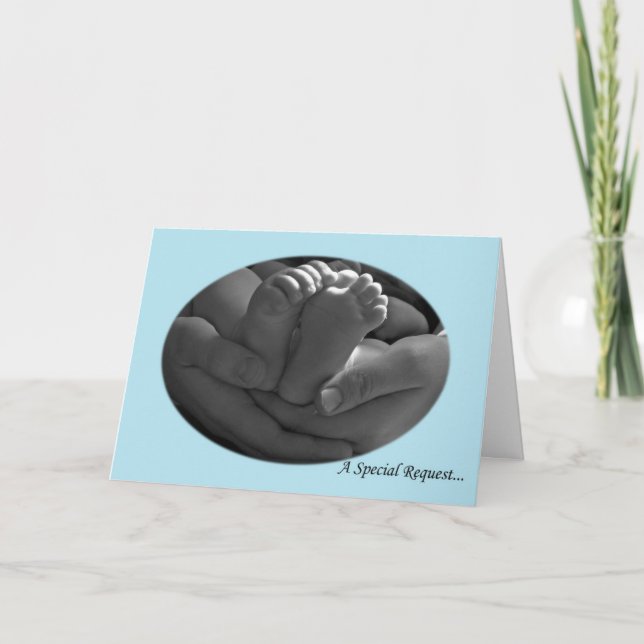 Convite Pedido de Padrinho Azul do Garoto Chamado. (Frente)