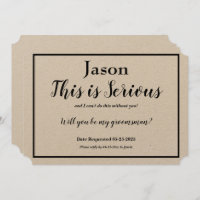 Pedido de Padrinho Esta é uma Opção de Nome Sério