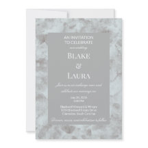 Pedra Cinza Azul Simples Aquarela Personalizada