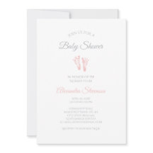 Pegadas cor-de-rosa com Precioso simples