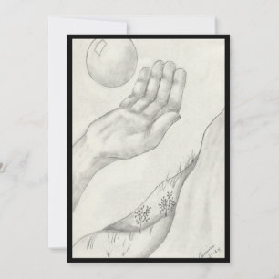 Convite Pegando ou jogando? -plana