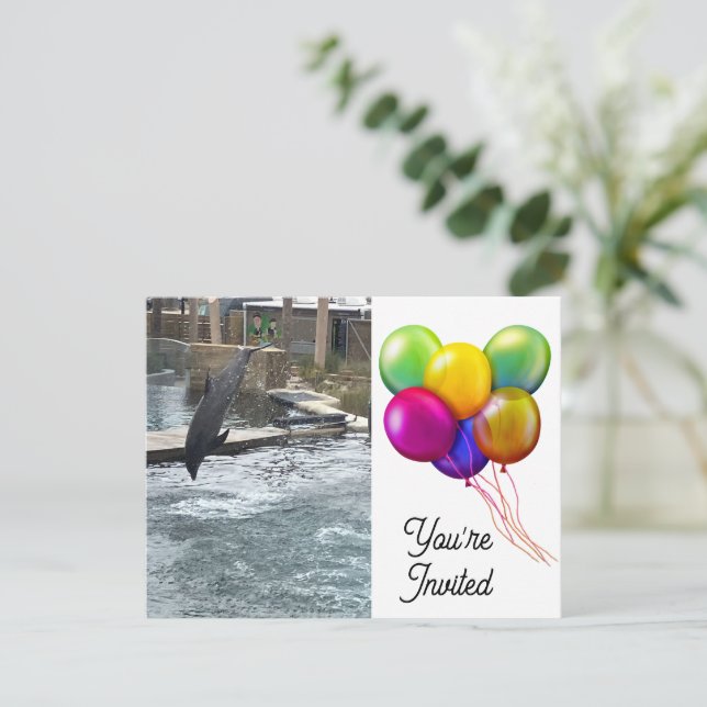 Convite Peixe (Em pé/Frente)