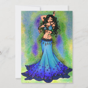 Convite Peixes dançarina de ventre Signo Astrologia Dança