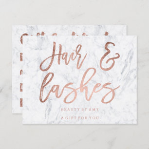 Convite Pêlos de cabelo de certificado de presente são ros