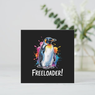 Convite Penguin Freeloader resiste à política