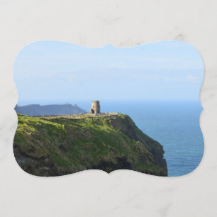 Convite Penhascos verdes bonitos de Moher