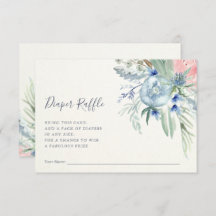 Penônio Azul e Rosa| Fralda Raffle