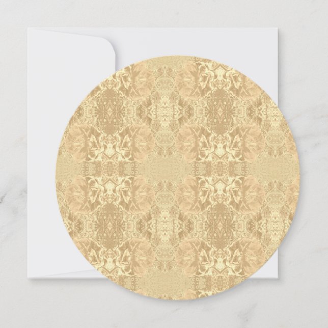 Convite Peônias e Tecidos (Frente)