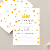Pequena Princesa a Caminho Boho Estrelas  Chã de B