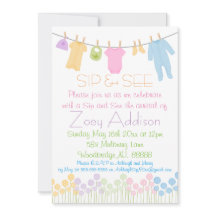 Pequenas roupas e ver