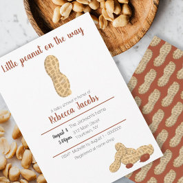 Convite Pequeno amendoim no caminho