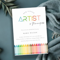 Pequeno Artista Bonito Crayon Arco-Íris Qualquer I