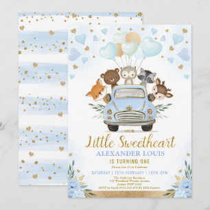 Convite Pequeno Bicho de Borracha da Floresta