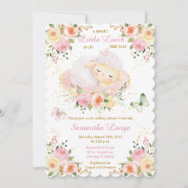 Convite Pequeno Chá de fraldas