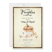 Pequeno Chá de fraldas de Abóbora