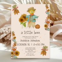 Pequeno Chá de fraldas de Espantalho do Boo do Hal