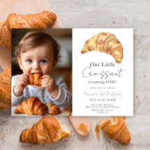 Pequeno Croissant 1º Aniversário