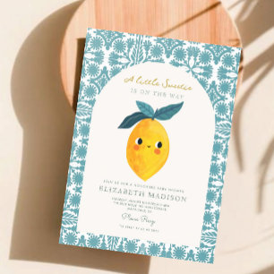 Convite Pequeno Docinho está no caminho do Chá de fraldas