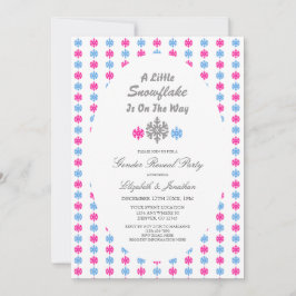 Convite Pequeno Floco De Neve No Caminho Da Revelação Do G