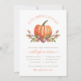 Convite Pequeno Gênero da Bomba Chá de fraldas Neutro