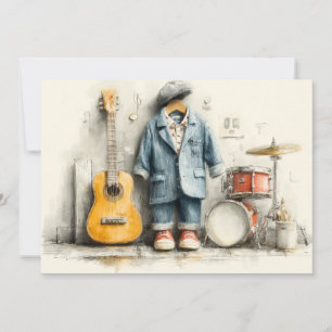 Convite Pequeno primeiro aniversario Maestro