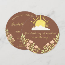 Pequeno Raio de Sol Boho Sol Floral Terracota