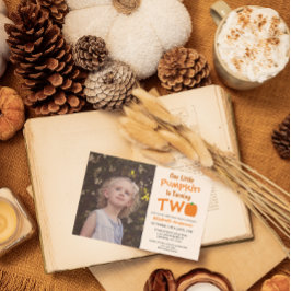 Convite Pequeno segundo aniversário