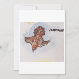 Convite Peregrin Falcon Greeting Card