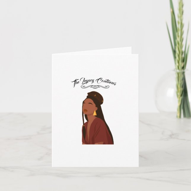 Convite Perfect for Black History Month 2026 celebration (Frente)