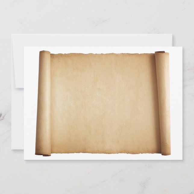 Convite pergaminho (Frente)