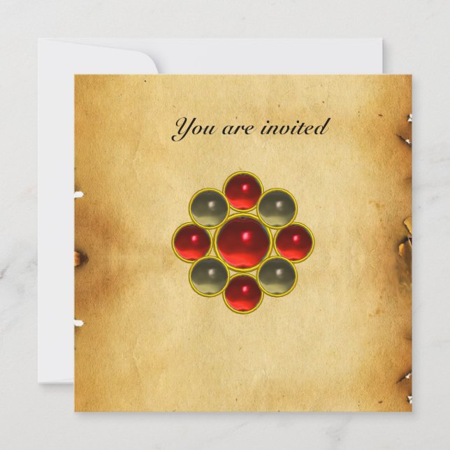 Convite Pergaminho de agata MON (Frente)