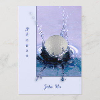 Convite Perigo da água