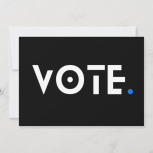 Convite Período de Votação Azul