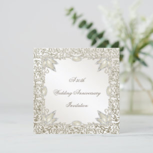 Convite Pérola Elegante 30º Aniversário de Casamento
