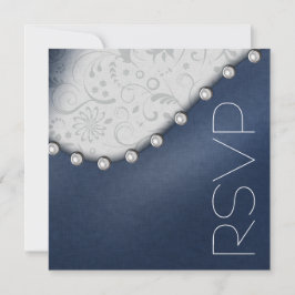 Convite Pérola Quadrada RSVP